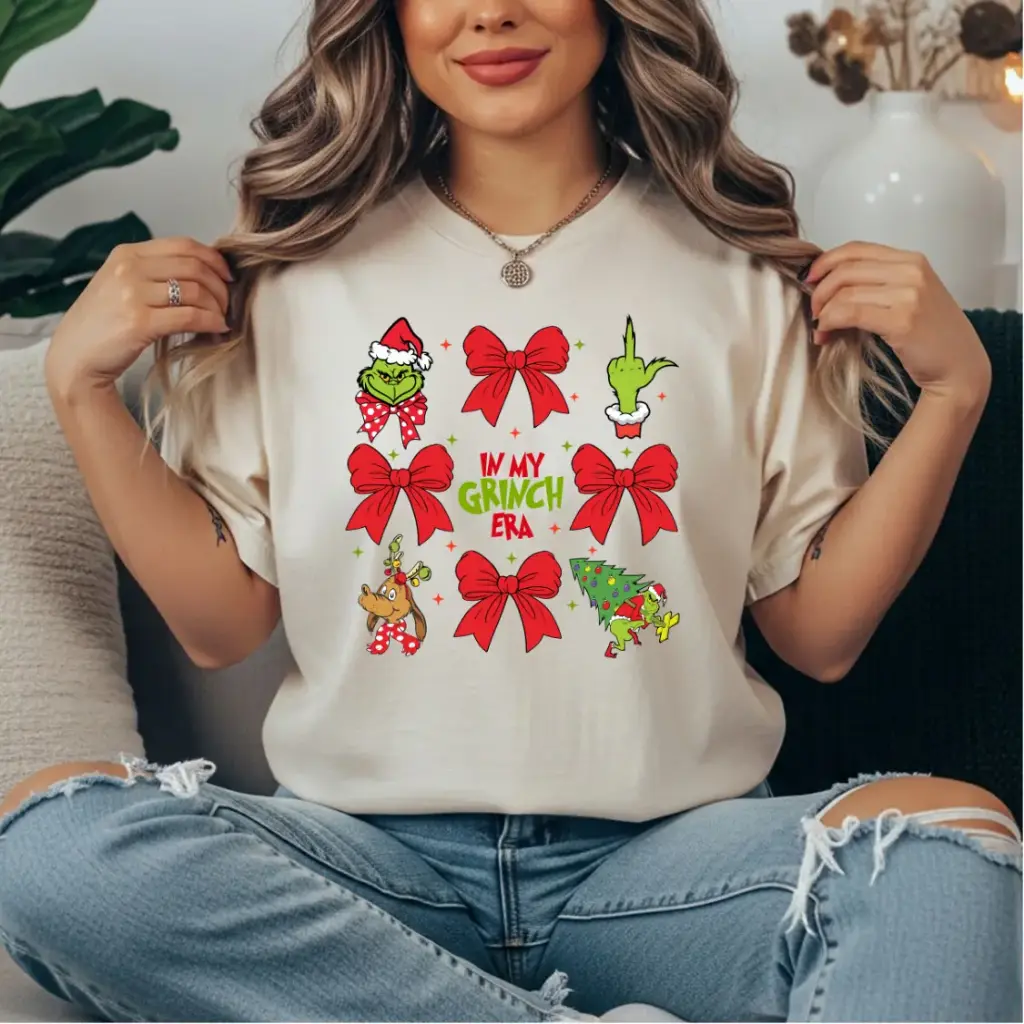 Merry grinchas red (S)